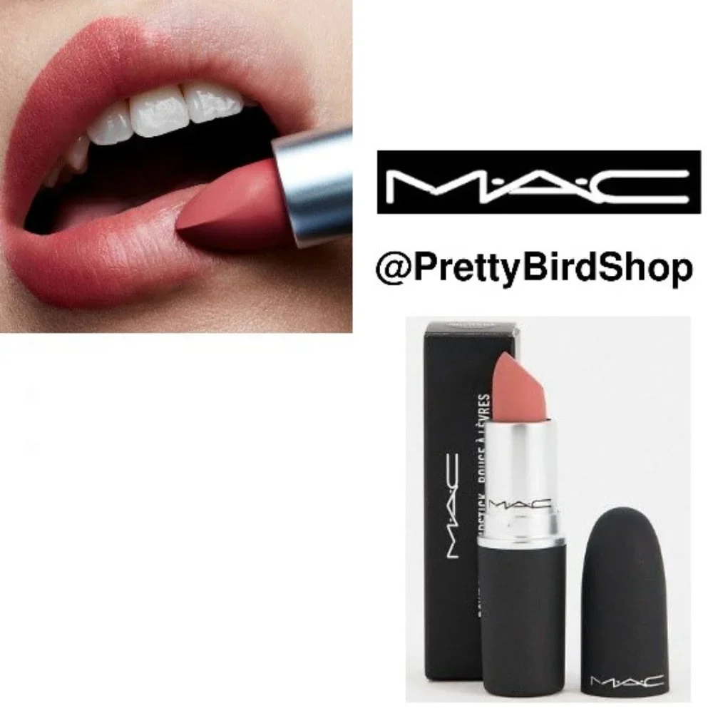 MAC MULL IT OVER 314 Lipstick NIB Powder Kiss new coral